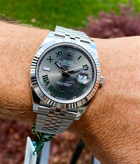 2022 rolex datejust 41mm wimbledon|rolex datejust 41 white jubilee.